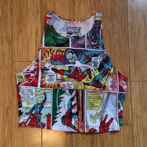 Marvel crop top